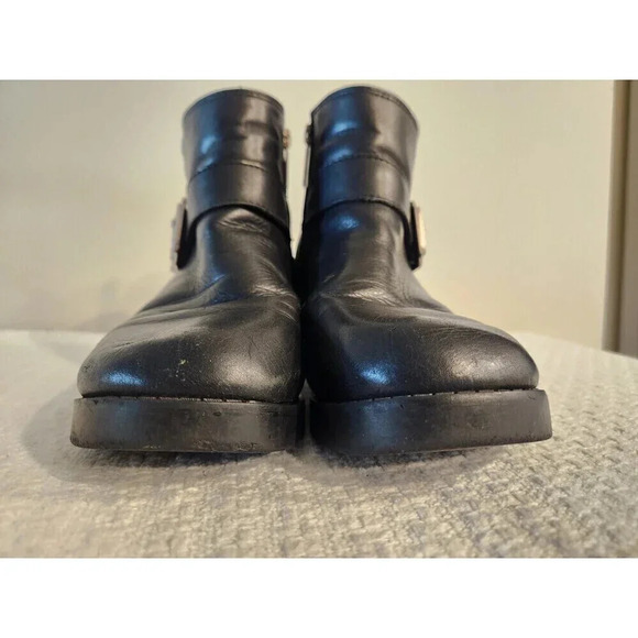Harley-Davidson Motorcycle Khari Boots Black Leather Ankle Riding Women's 6.5 - Picture 3 of 12
